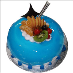 "Blue Thunder - 1kg cake (Brand: Cake Exotica) - Click here to View more details about this Product